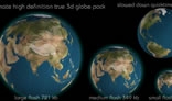 True 3d Globe