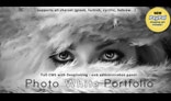 Photo White Portfolio CMS Template Paypal