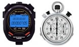 Stopwatches Digital and Analog, Clock and Alarm Too