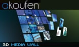 3d wall media gallery