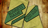 Paper Textured busness card