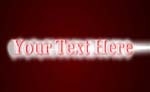 Star Glowing Text Effect
