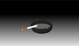 Cigarette and Ashtray