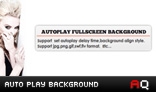 Auto Play Fullscreen Site Background