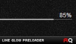 Line Glow Preloader