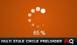 Multi-Style Circle Preloader AS2.0