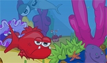 Cartoon sea life