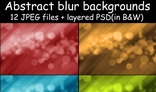 Desktop blur backgrounds