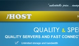 Single PSD Web Hosting Template