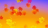 Autumn leaves falling down. AS2 + AS3 versions. 4kb only.