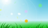 Summer light background. Flash animation