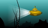 Yellow submarine underwater animation (Only 4Kb)
