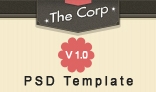 The Corp - PSD Template