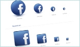 Facebook 3D Icons Pack