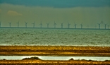 Windmills in a sea