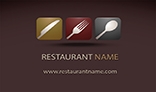 Modern Restaurant Business Card V3