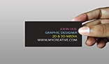 Graphic Designer Business Card