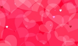 Valentine background with hearts