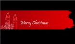 Christmas greeting banner