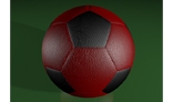 animation of a soccer ball