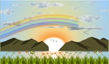 RainBow BackGround