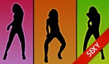 Sexy Silhouette Dancers