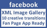 Facebook XML Creative Image Transition Gallery