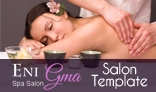 Enigma Spa Salon & Cosmetics PSD Website Template