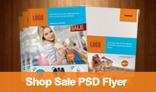 Shop Sale PSD Flyer