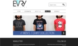 Clothing Website PSD