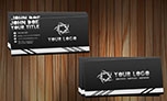 Black Sleek Business Cards