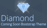 Diamond Coming Soon Bootstrap Theme