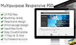 Omicron-multipurpose wordpress responsive PSD