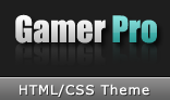GamerPro - HTML Theme