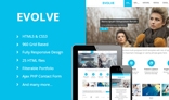 EVOLVE - Responsive Multi-Purpose HTML5 Templ