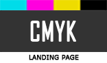 CMYK - Responsive Landing Page