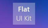 Light Flat Web UI Kit