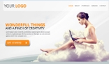 Creative Single Page Business PSD