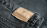  Realistic Jeans Logo Mockup