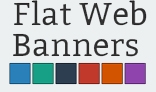 Flat Web Banners
