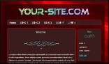 HTML Responsive - Red