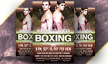 Boxing Night Flyer