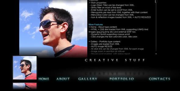 Full Dynamic XML Slide template Skin2