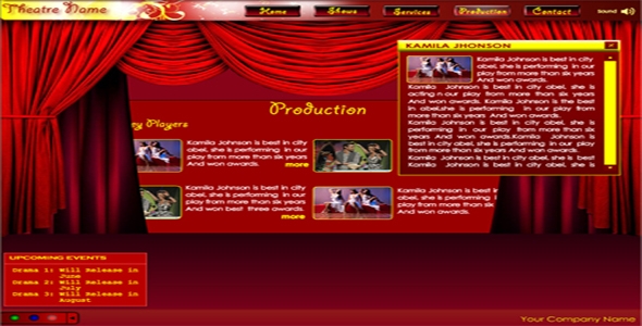 Theater Template