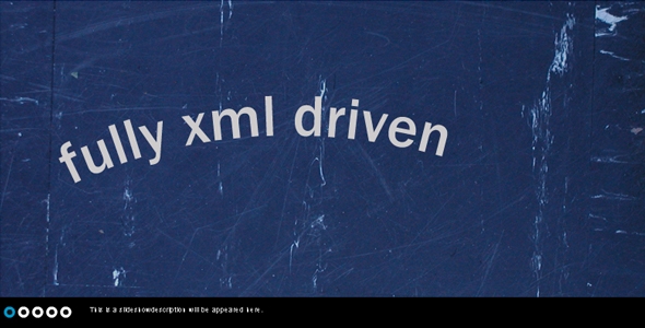 xml flash slideshow banner