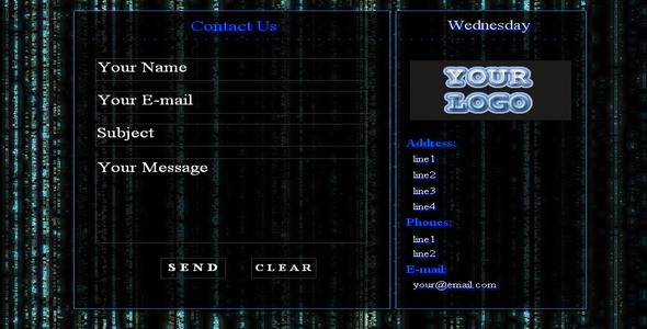 Matrix Contact Form