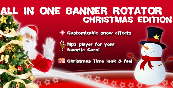 Banner Rotator All-in-One Christmas Edition