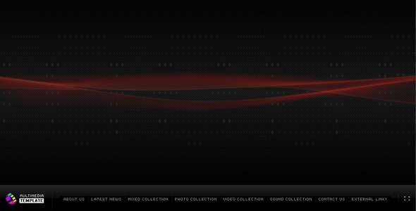 Multimedia Flash Template