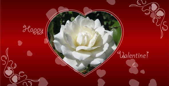 Valentine card with slideshow