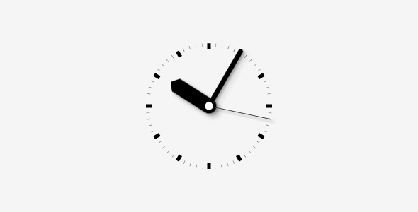 Modern Analog Clock